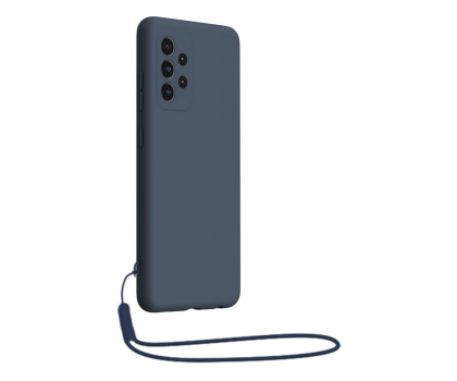 Etui do telefonów BIGBEN Etui z paskiem do SAMSUNG A53 5G NIEBIESKIE